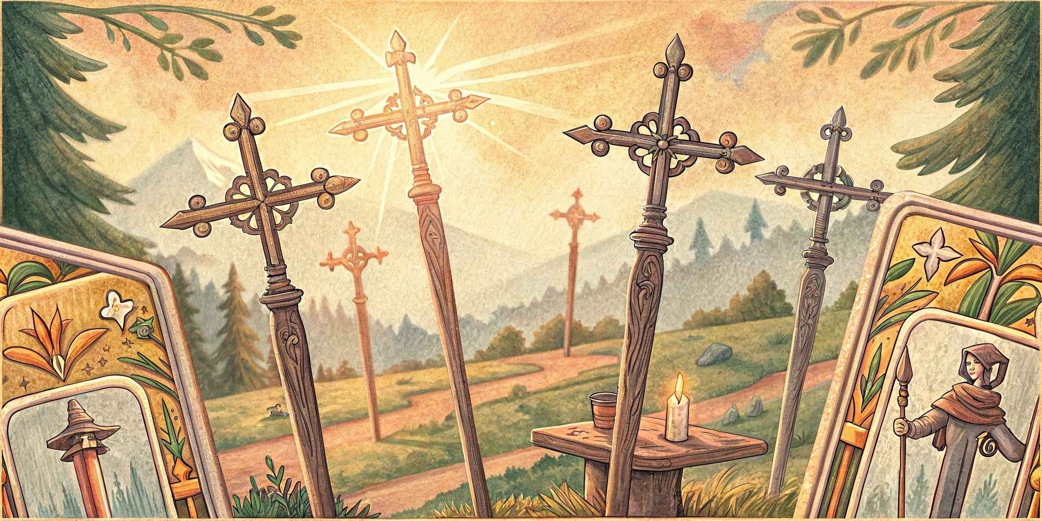 Four of Wands Tarot Card Meaning