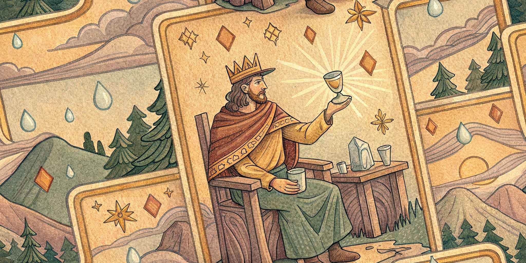 King of Cups Tarot Card Meaning
