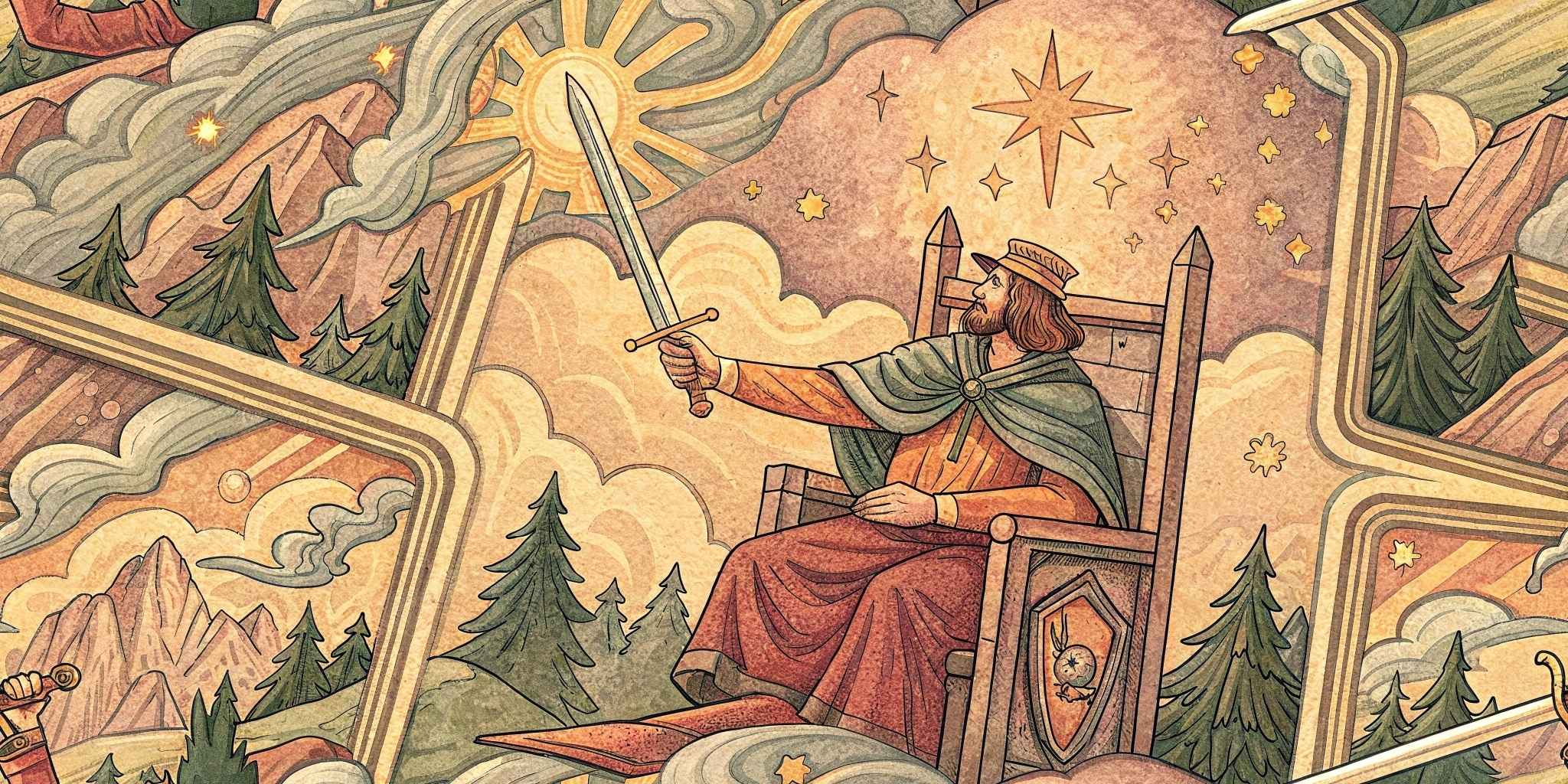 King of Swords Tarot Card Meaning