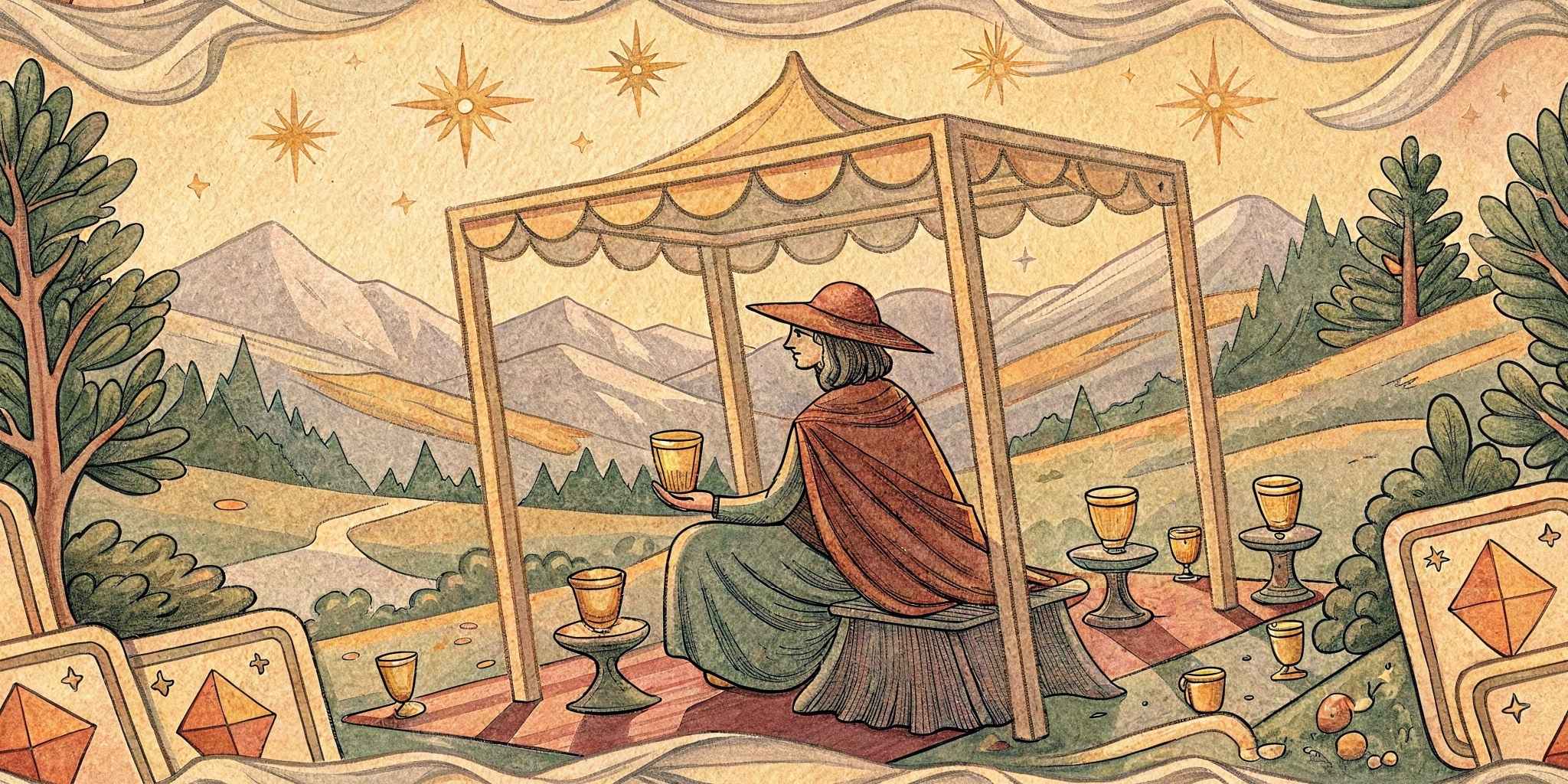 Nine of Cups Tarot Card Meaning