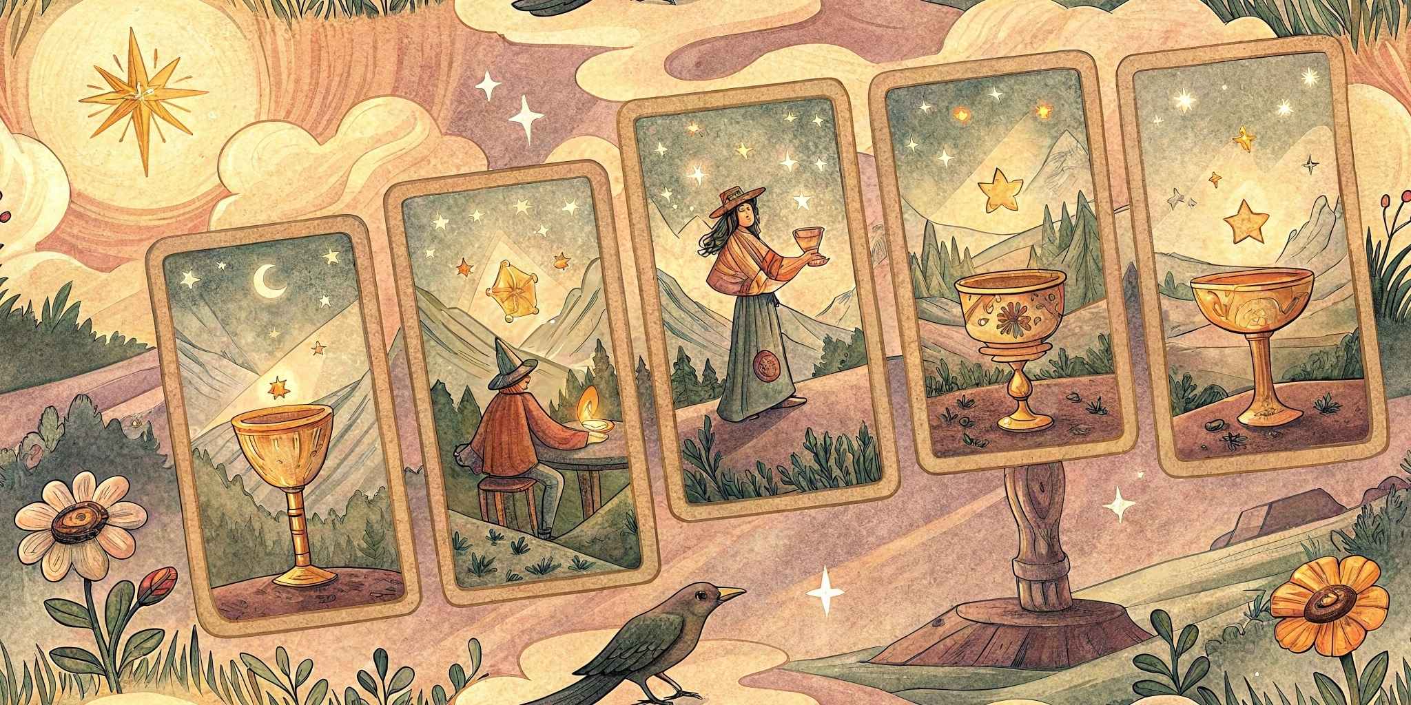 Seven of Cups Tarot Card Meaning