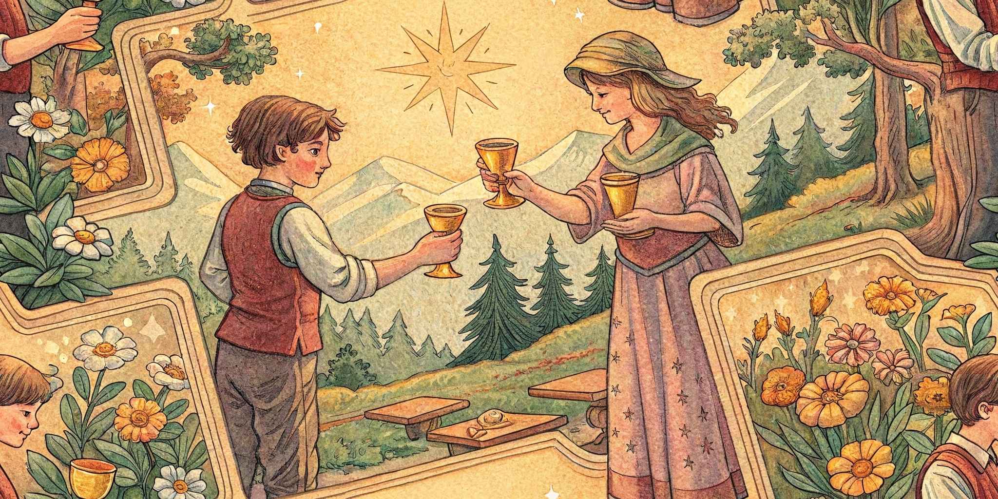 Six of Cups Tarot Card Meaning
