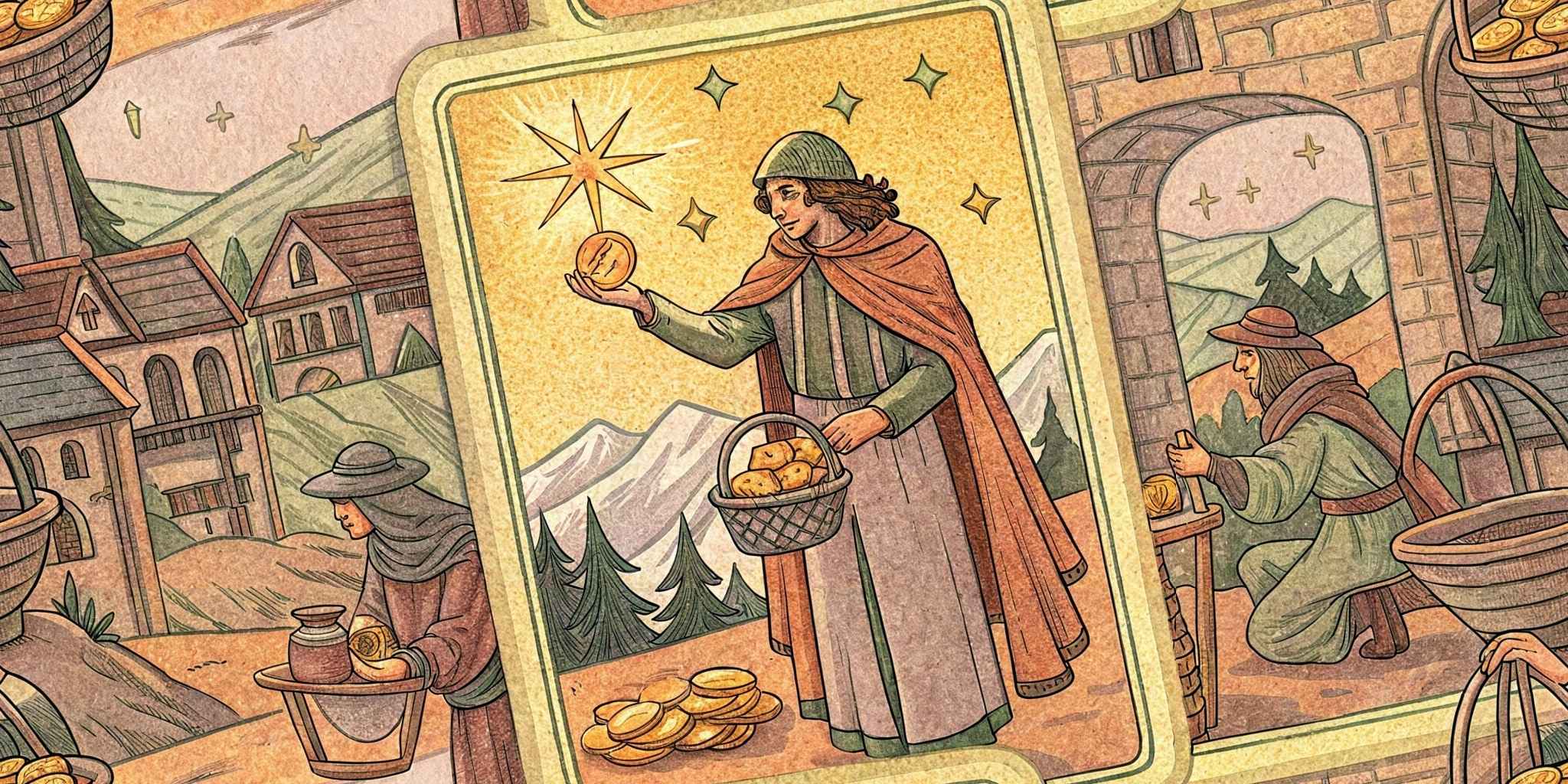 Six of Pentacles Tarot Card Meaning