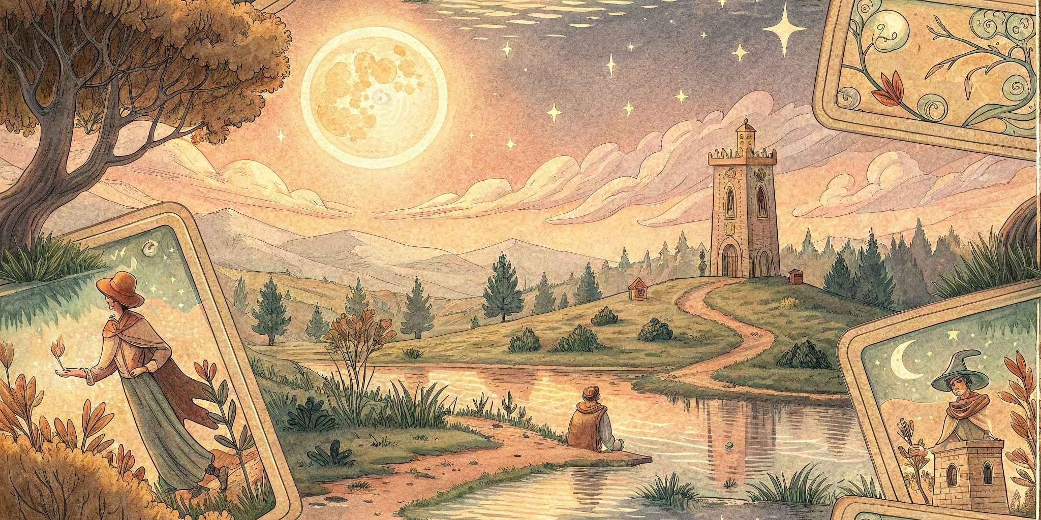 The Moon Tarot Card Meaning