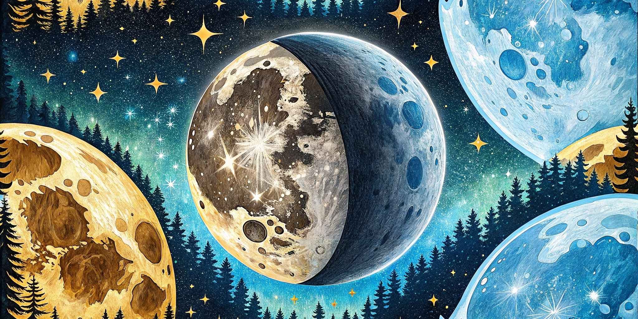 The Waning Crescent Moon