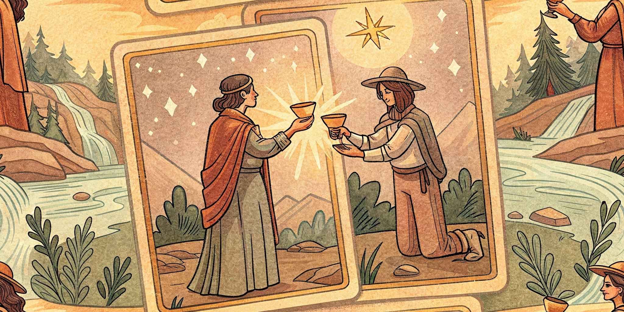 Two of Cups Tarot Card Meaning