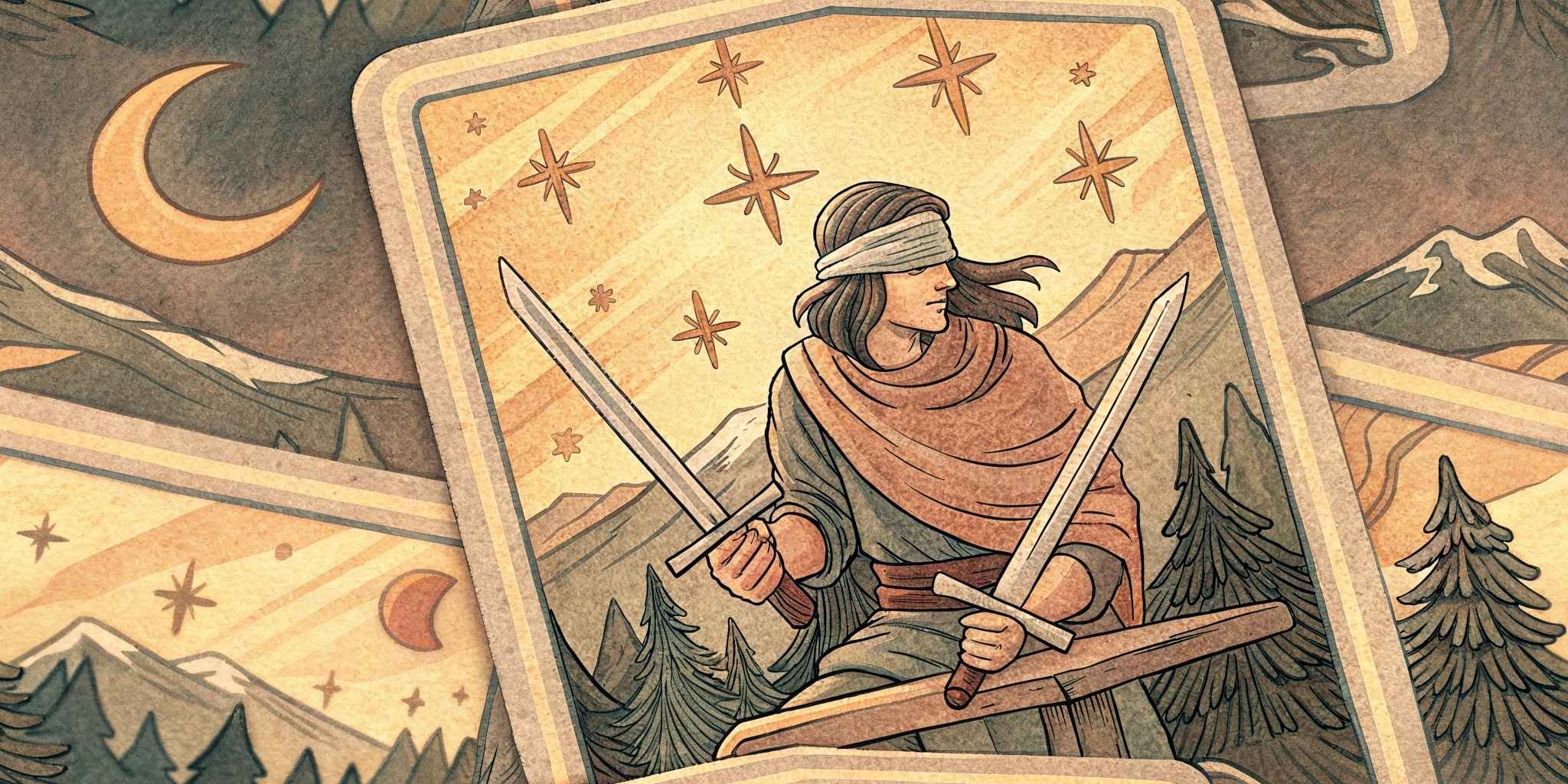 Two of Swords Tarot Card Meaning